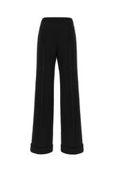 Pantalone in misto viscosa stretch ardesia -  | Wise