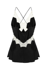 Top in viscosa nera -  | Wise