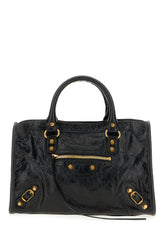Black leather small Le City handbag -  | Wise