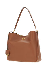 Brown leather medium Rodeo handbag -  | Wise
