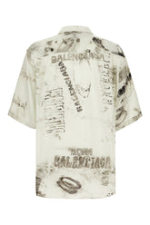 Camicia in viscosa stampata -  | Wise