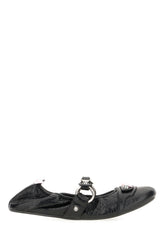 Ballerine City in pelle nera -  | Wise