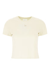 T-shirt in cotone avorio -  | Wise