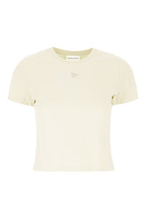 Ivory cotton t-shirt -  | Wise
