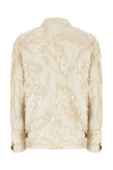 Sand cotton blend jacket -  | Wise