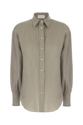 Camicia in lino grigio -  | Wise