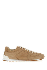 Camel suede sneakers -  | Wise