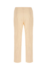 Peach silk pant -  | Wise