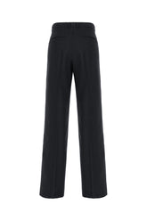 Midnight blue wool pants -  | Wise