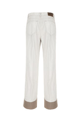 Pantalone in misto lyocell grigio -  | Wise