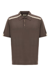Chocolate cotton polo shirt -  | Wise