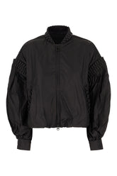 Black nylon down jacket -  | Wise