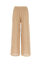Pantalone in cotone biscotto -  | Wise