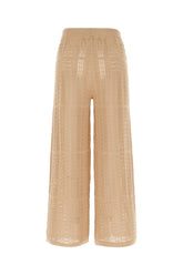 Pantalone in cotone biscotto -  | Wise