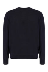 Midnight blue cotton sweatshirt -  | Wise