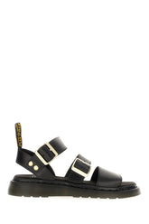 Black leather Gryphon sandals -  | Wise