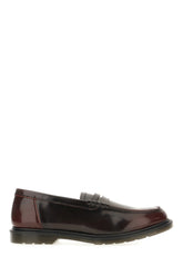 Aubergine leather Mayfare loafers -  | Wise