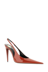 Brick leather pumps -  | Wise