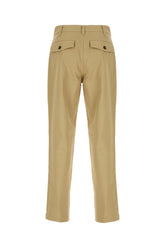 Beige cotton pants -  | Wise