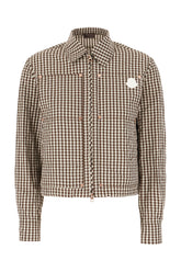 Printed cotton blend jacket -  | Wise