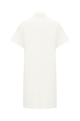 Abito in misto cotone bianco -  | Wise