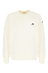 Felpa in cotone avorio -  | Wise