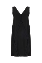 Mini abito in misto acetato nero -  | Wise