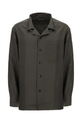 Graphite silk shirt -  | Wise