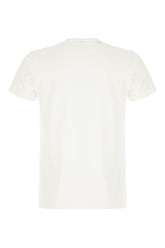 White cotton blend t-shirt -  | Wise