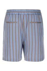 Printed silk bermuda shorts -  | Wise