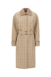 Cappotto in misto cotone ricamato -  | Wise