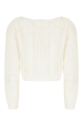 White cotton sweater -  | Wise