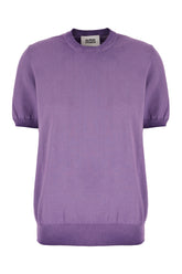 Purple cotton sweater -  | Wise