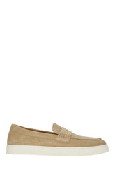 Sand suede loafers -  | Wise