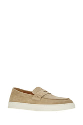 Sand suede loafers -  | Wise