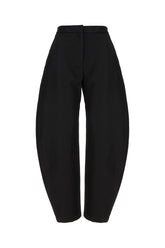 Pantalone in misto lana nera -  | Wise
