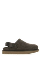 Charcoal suede Goldenstar slippers -  | Wise