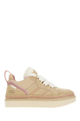 Sand suede sneakers -  | Wise