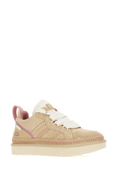 Sand suede sneakers -  | Wise