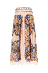 Printed viscose skirt -  | Wise