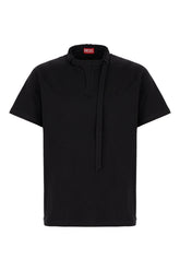 Black cotton t-shirt -  | Wise