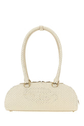 Cappuccino leather 1DR Dome handbag -  | Wise