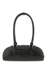 Black leather 1DR Dome handbag -  | Wise