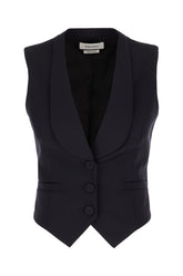 Gilet in lana nera -  | Wise