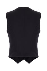 Gilet in lana nera -  | Wise