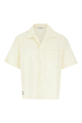Cream poplin shirt -  | Wise