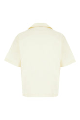 Cream poplin shirt -  | Wise