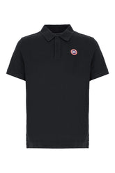 Black piquet polo shirt -  | Wise