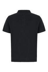 Black piquet polo shirt -  | Wise