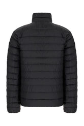 Black polyester down jacket -  | Wise